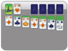 Play 1 Card Solitaire